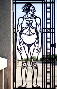 Heykel Parkı Giriş Kapısı (demir) by Gustav Vigeland
